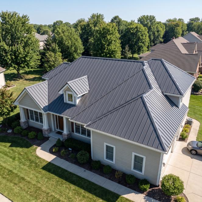 Residential metal roofing in St. Augustine Florida